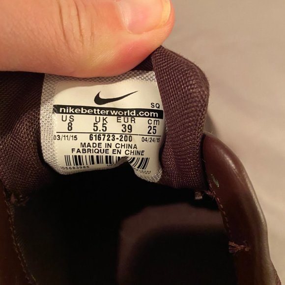 Nike Air Max Thea Premium Mahogany - Picture 3 of 5